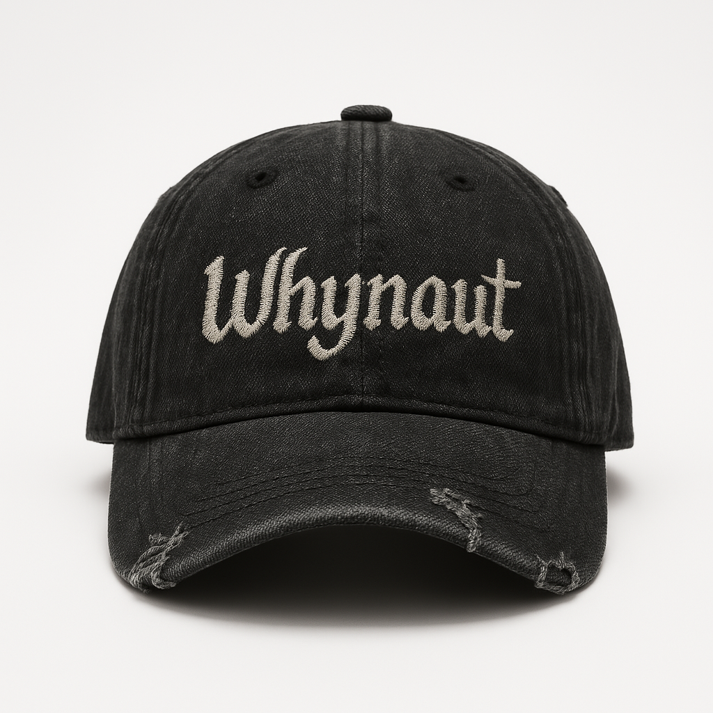 Distressed cap