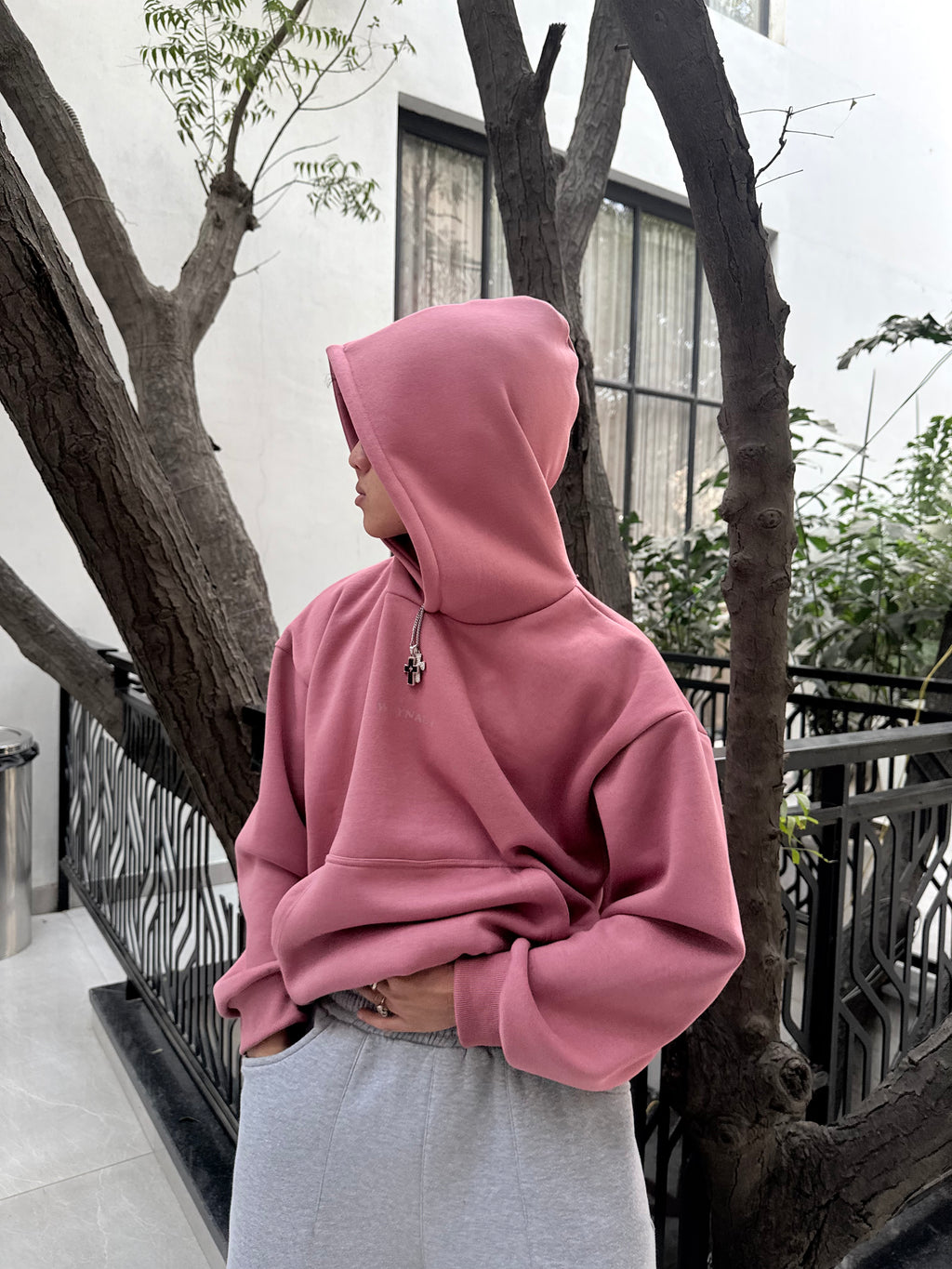 The Mauve Hoodie