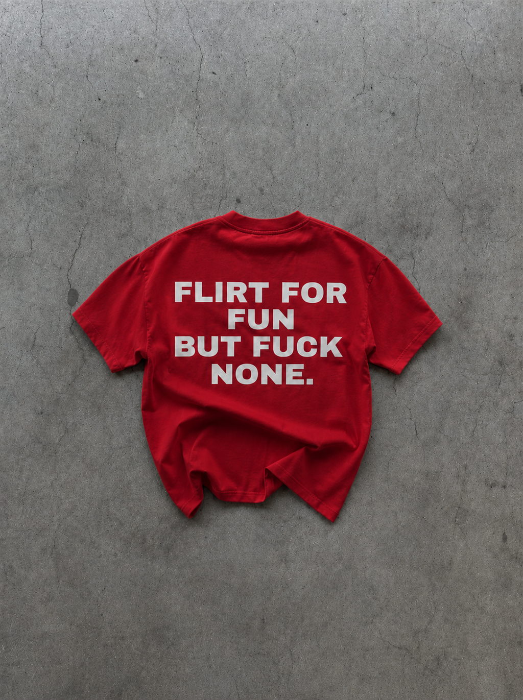 Red Statement Tee