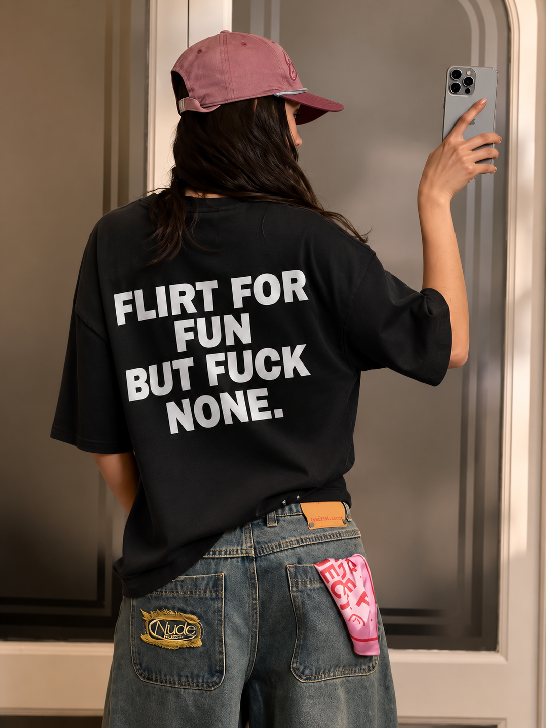 Black Statment tee
