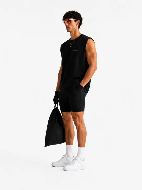 BLACK TANK TEE