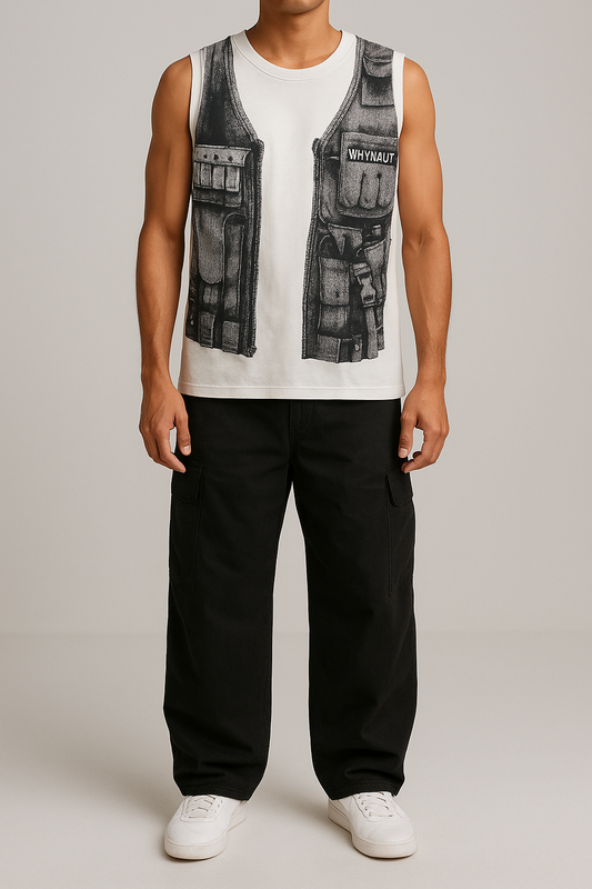 Armour white tank