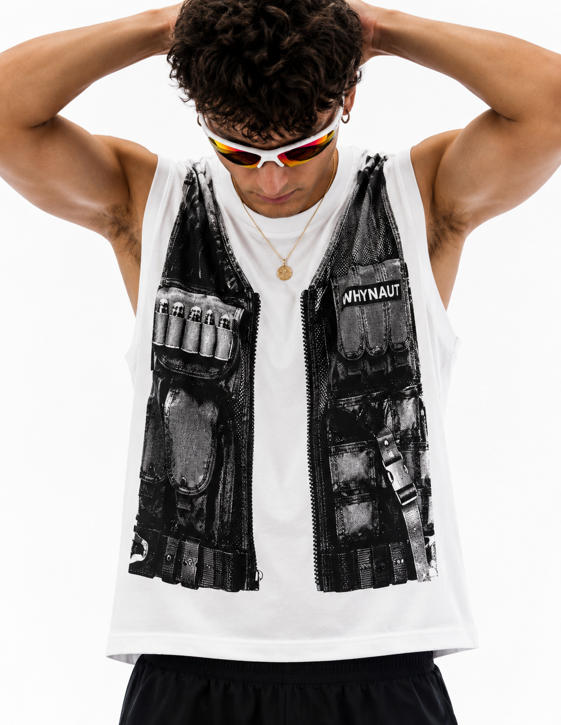 Armour white tank