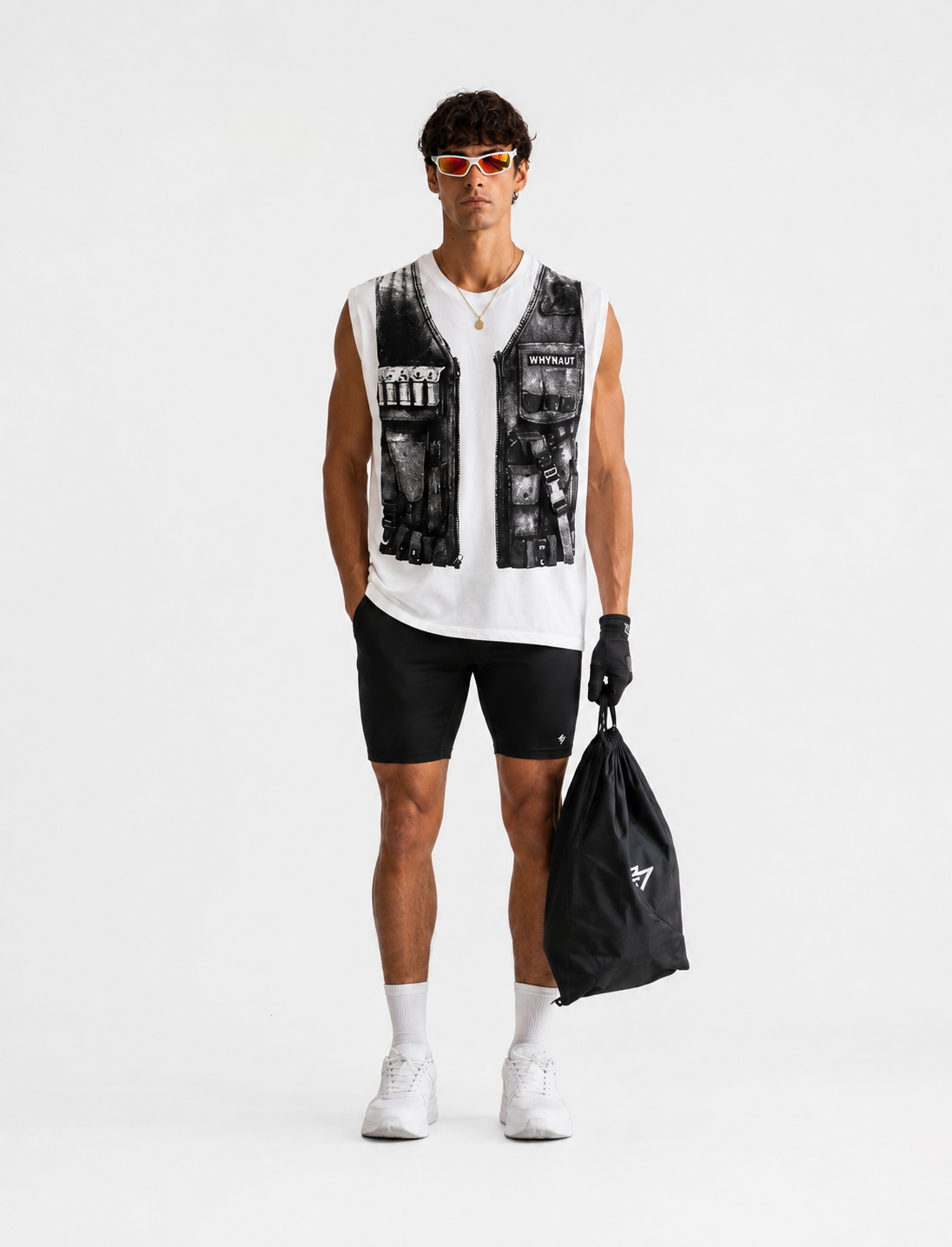 Armour white tank