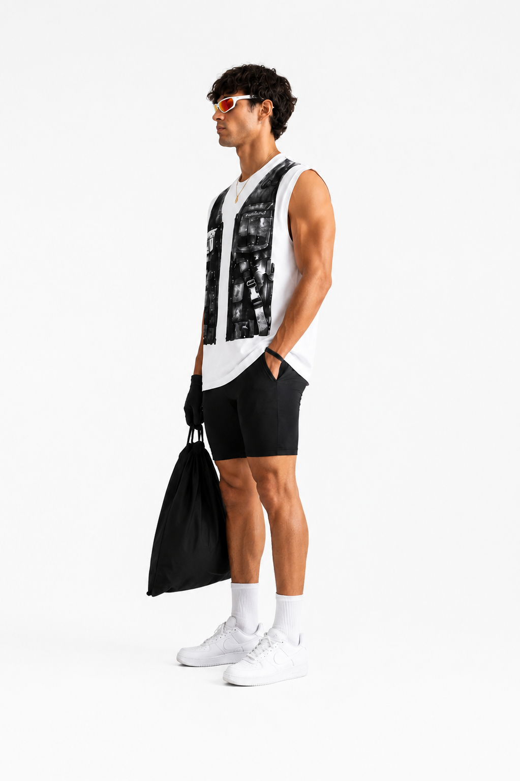 Armour white tank