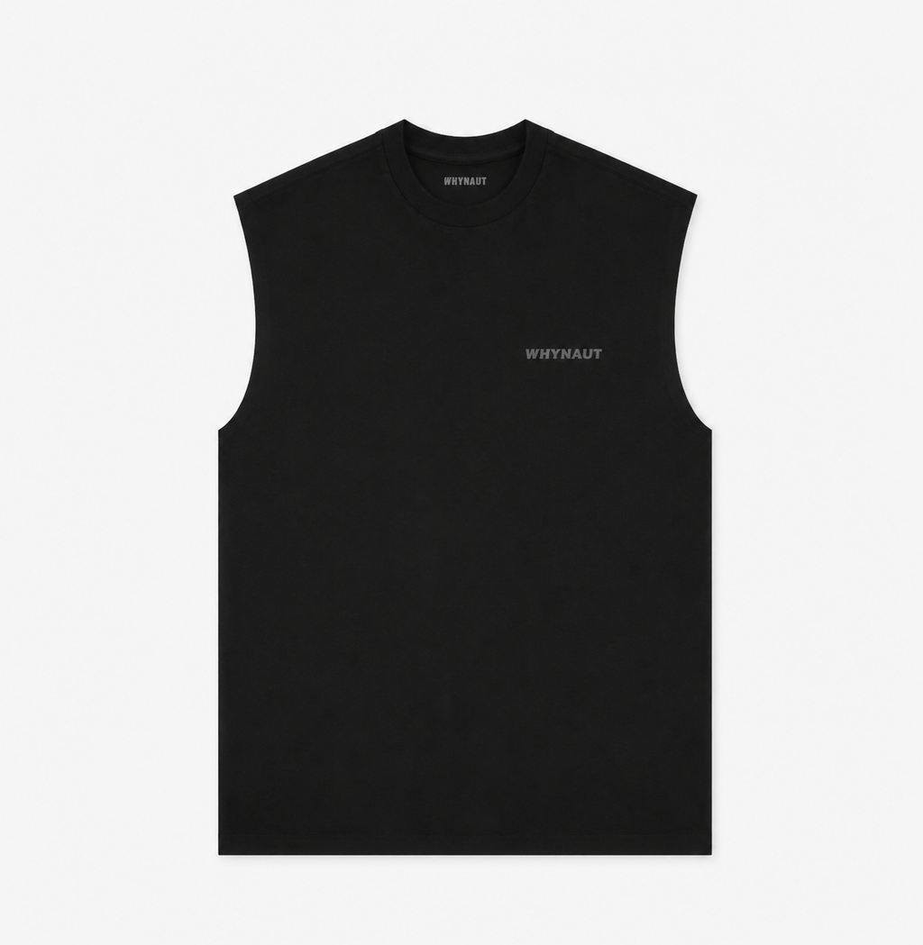 BLACK TANK TEE