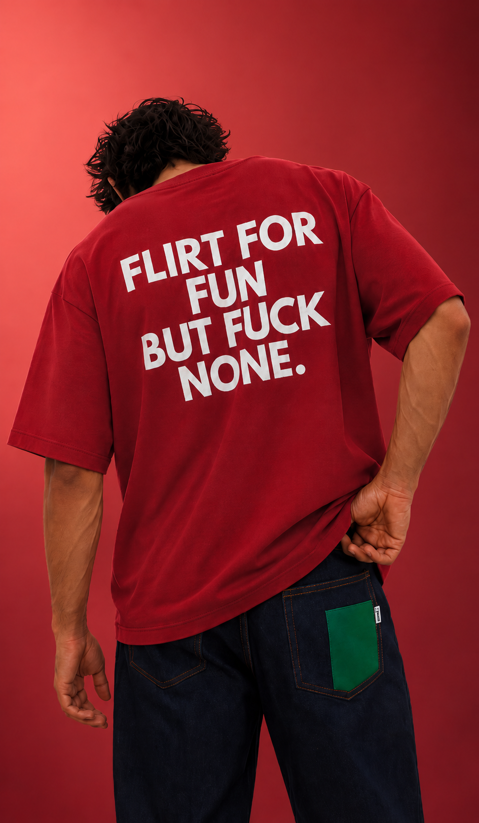 Red Statement Tee