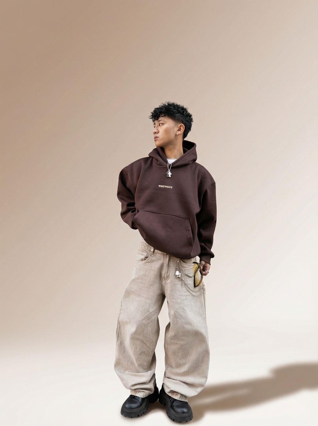 The Deep Brown Hoodie