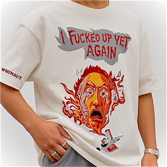White fire Tee
