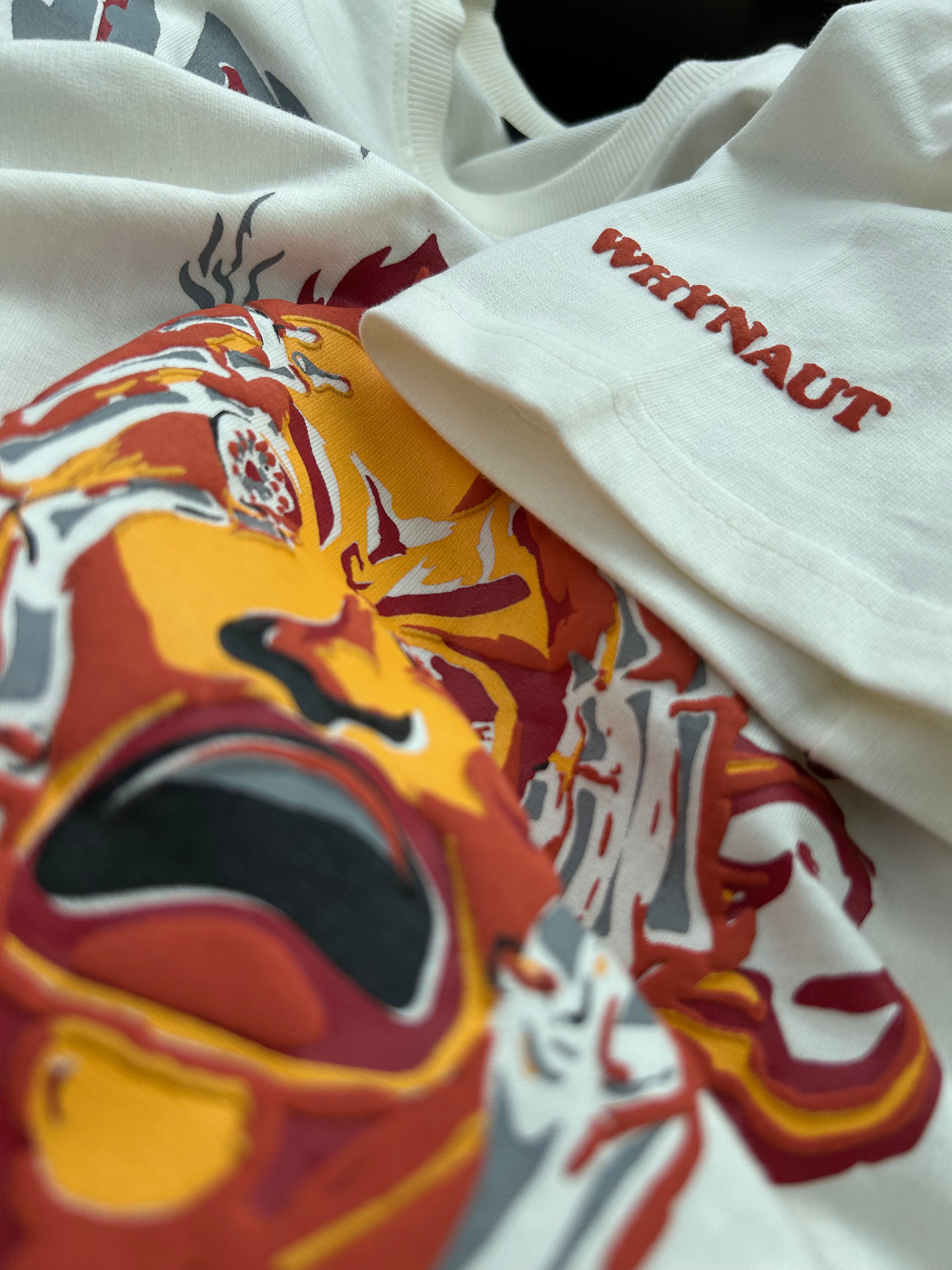 White fire Tee