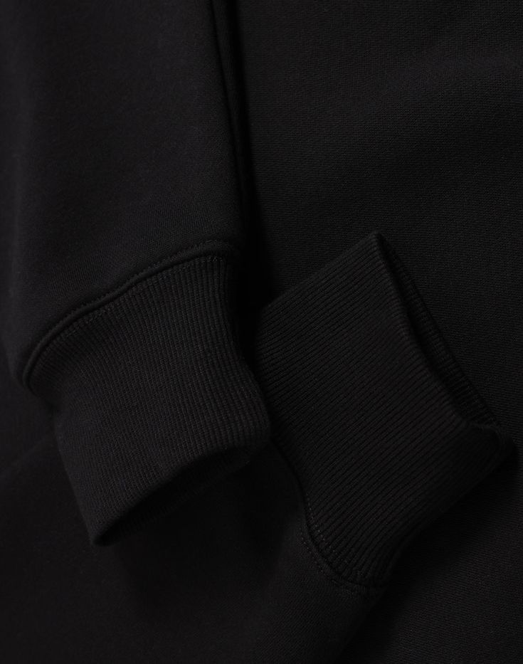 Boxy Black Hoddie