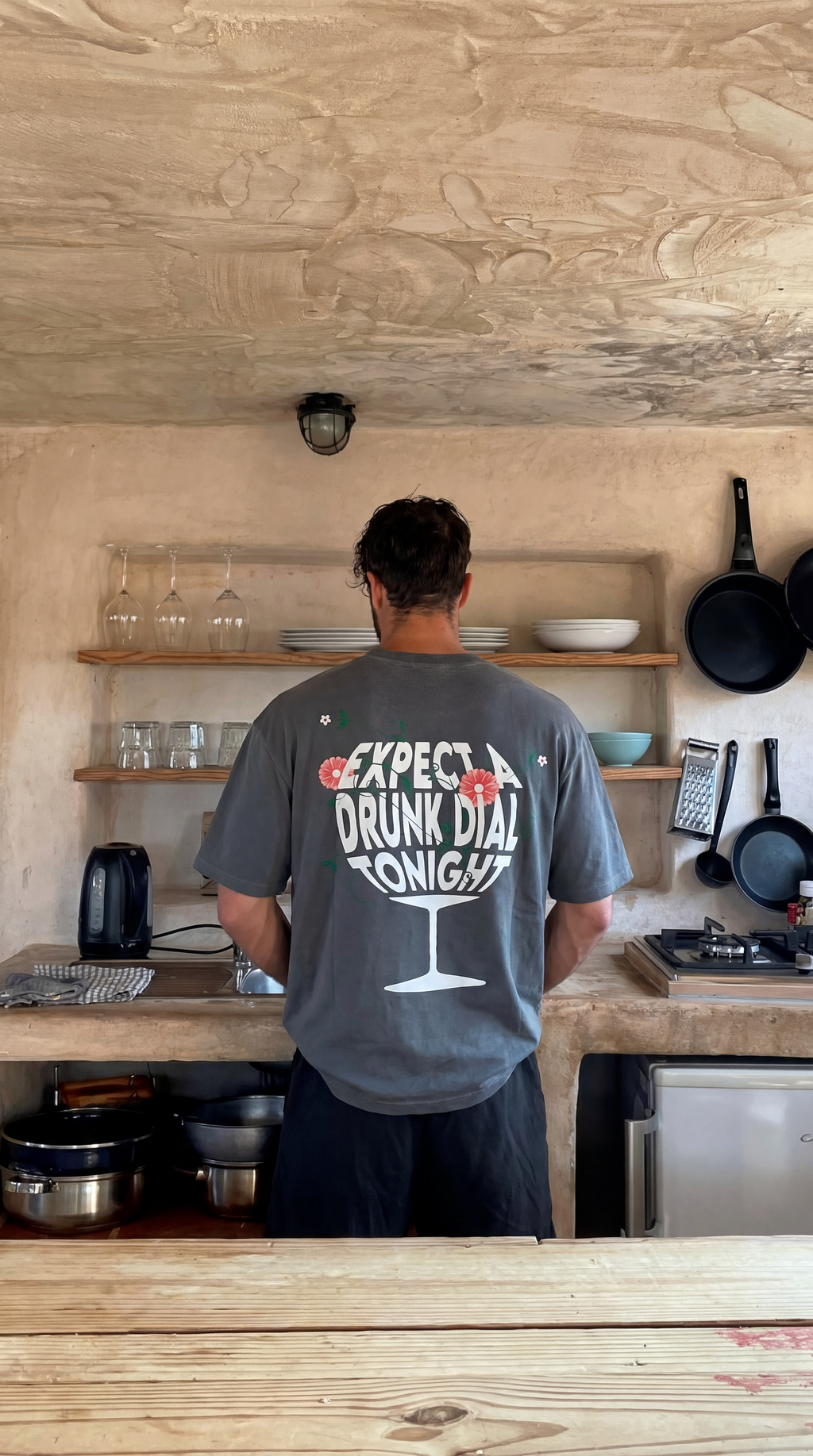 Grey Sober Tee